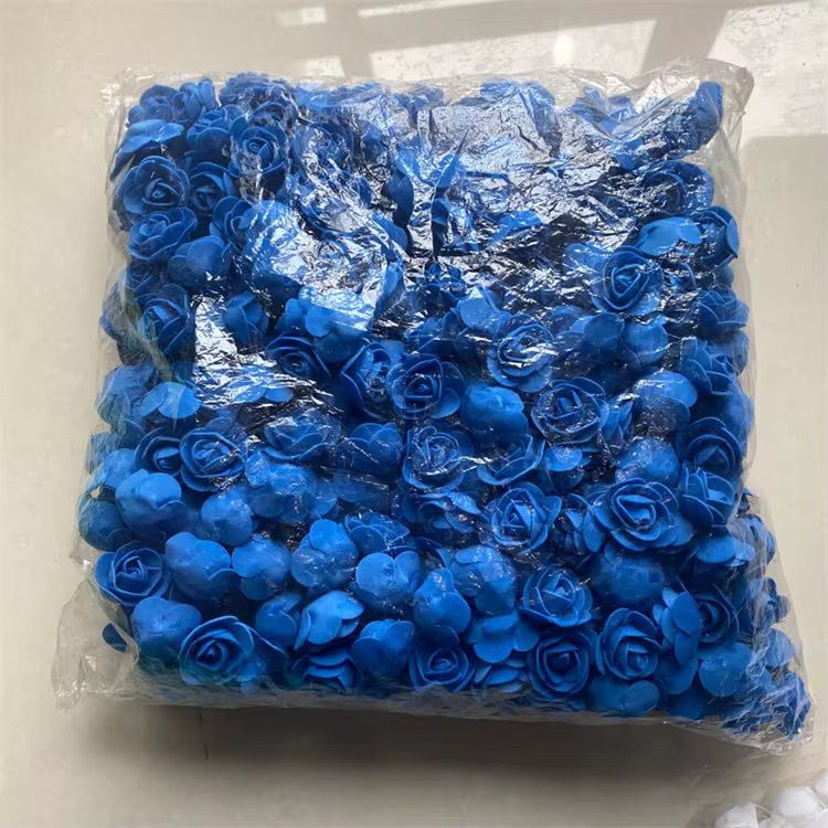 Mini Artificial Flower Rose Heads, Foam Artificial Rose for DIY Crafts Wedding Party Valentine's Day Festival Home Decoration