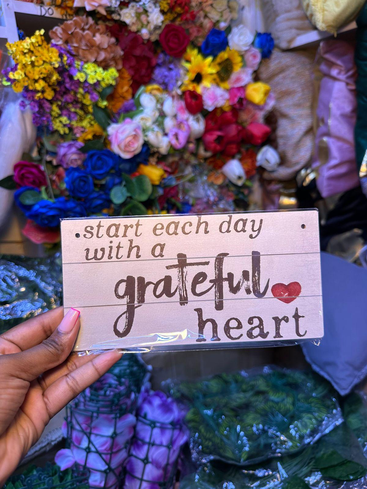 Christian Wall Hanging Sign with Rope