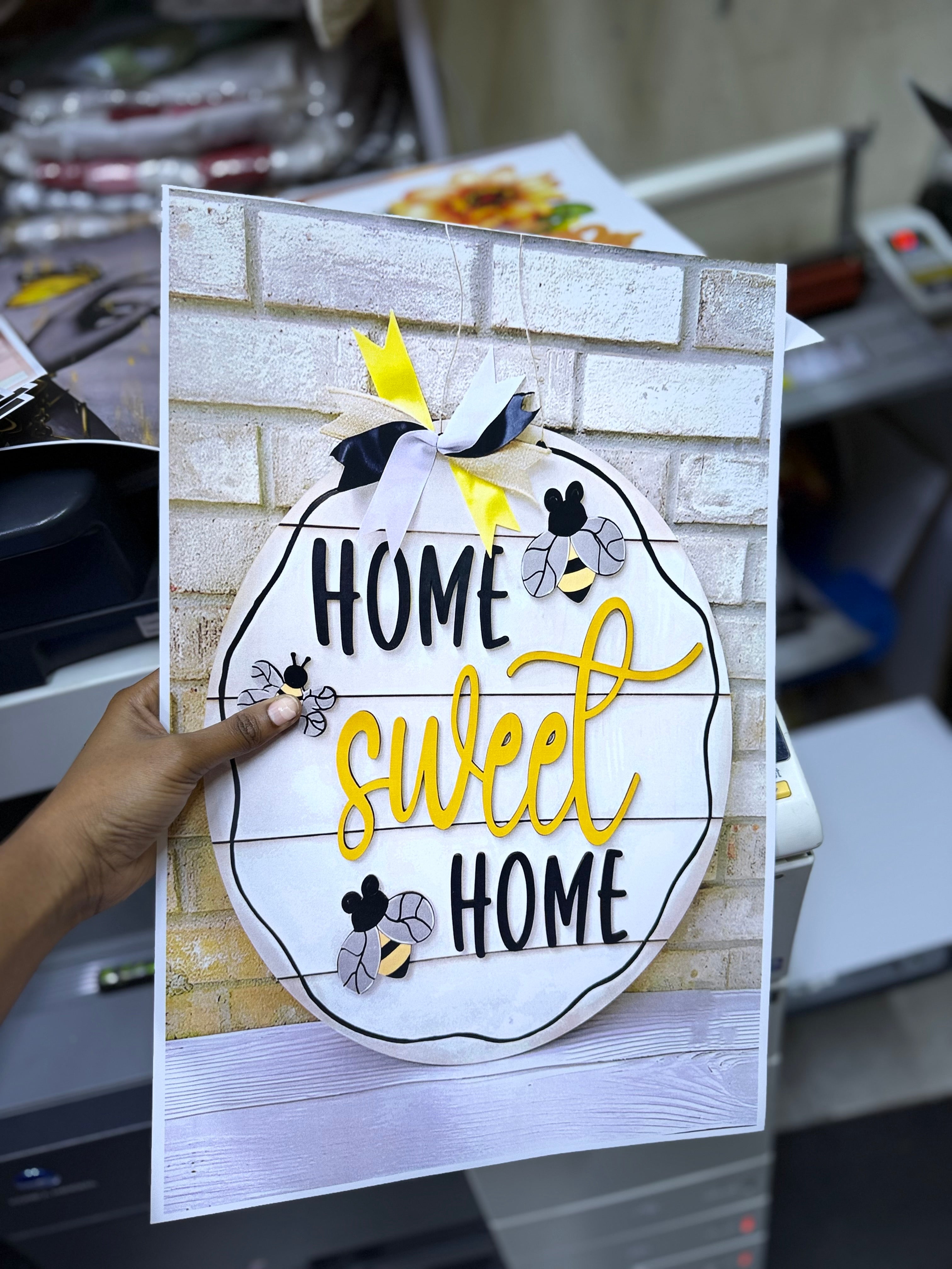 A3 printed and laminated paper