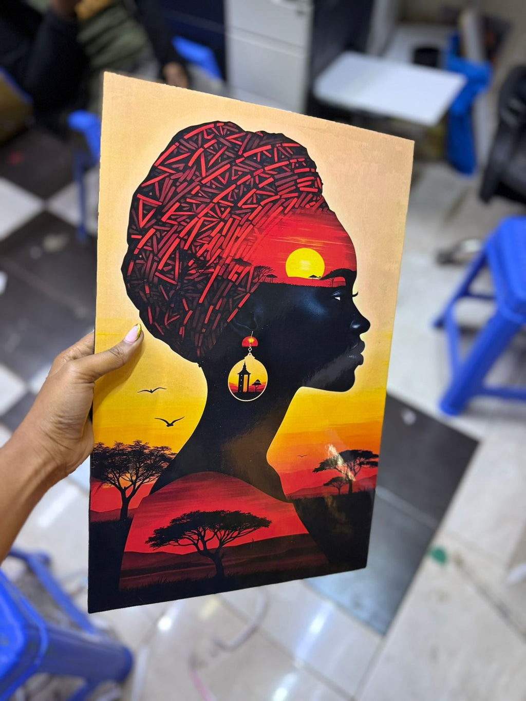 Pint-rest Customized A3 Size Portrait