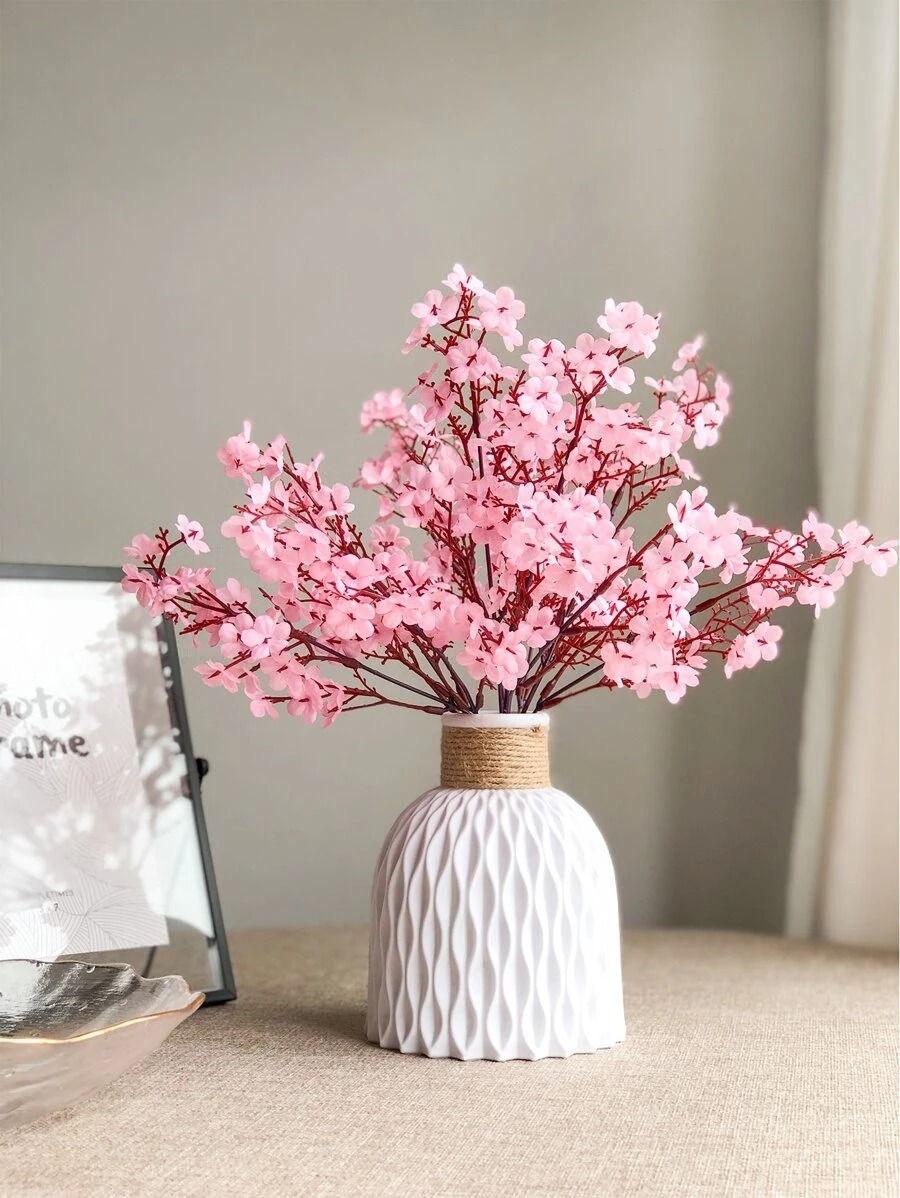 Female Figure plastic Vase 15cm - Modern Decorative Flower Vase