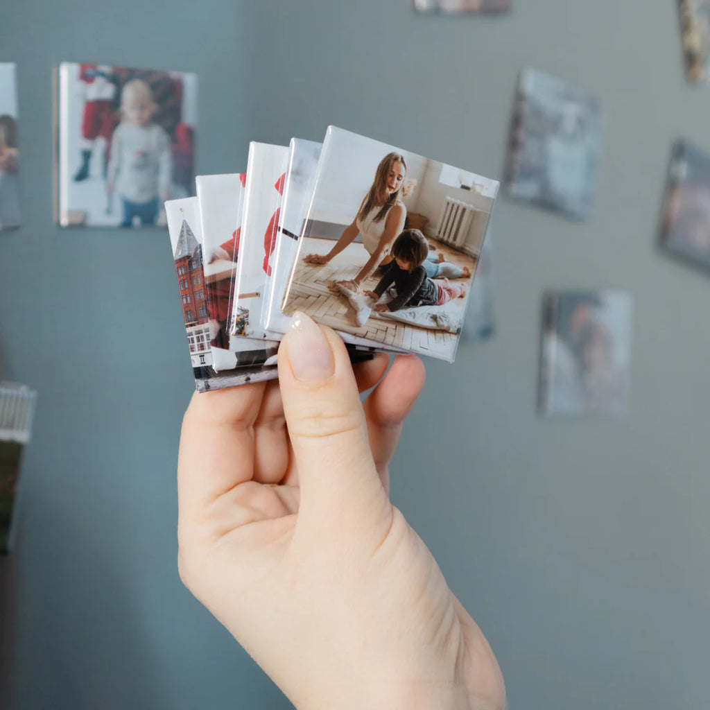 Square Photo Fridge Magnets
