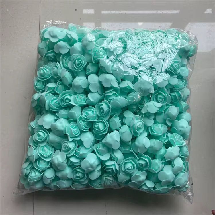 Mini Foam Rose Heads - DIY Artificial Flowers