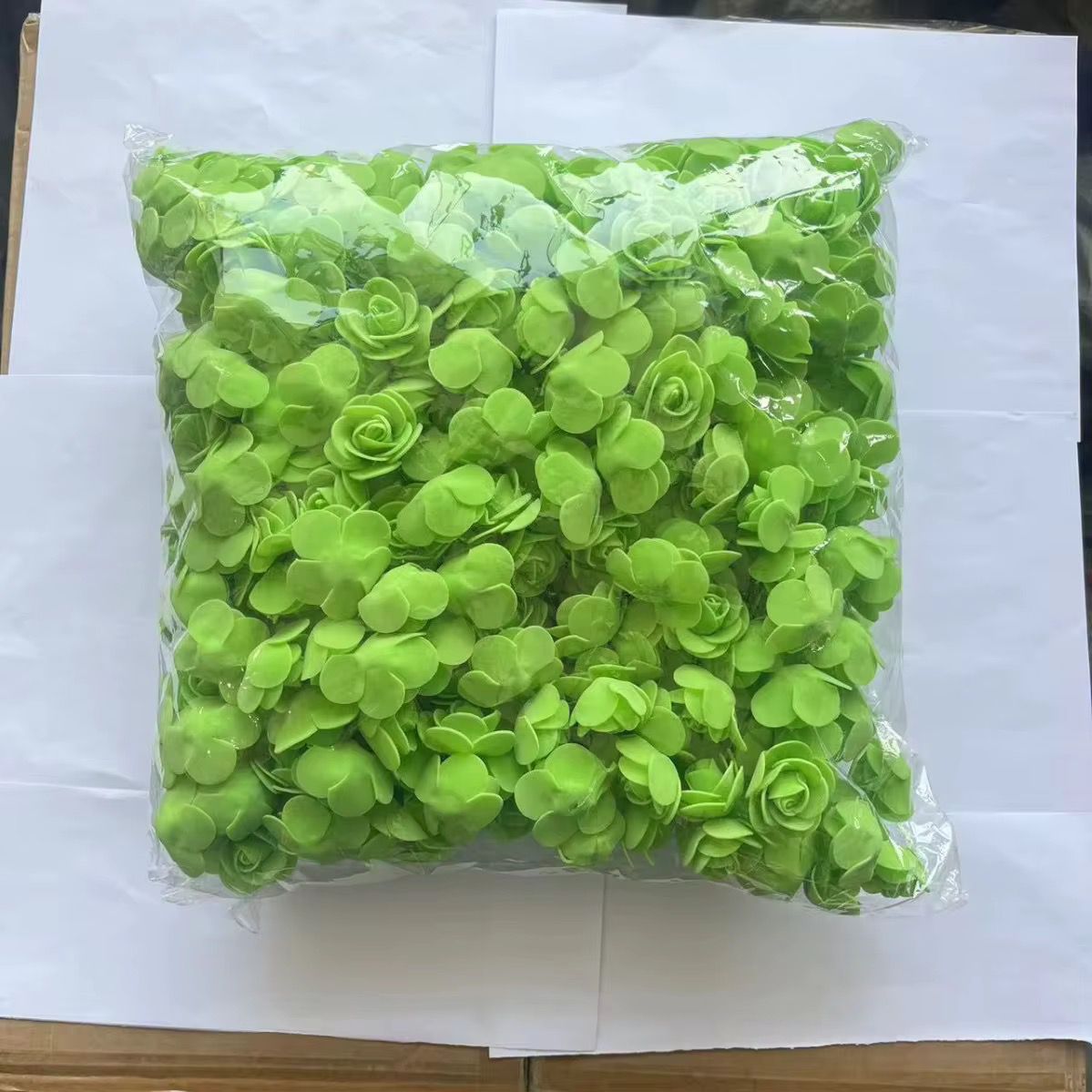 Mini Foam Rose Heads - DIY Artificial Flowers