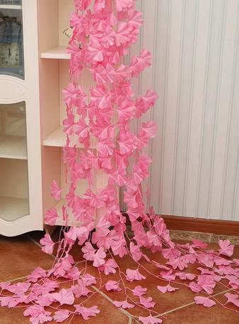 Colored Maple Vines 2.1M - Artificial Wisteria Hanging Vines