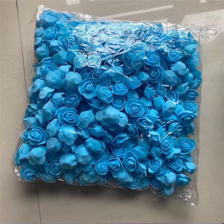 Mini Foam Rose Heads - DIY Artificial Flowers