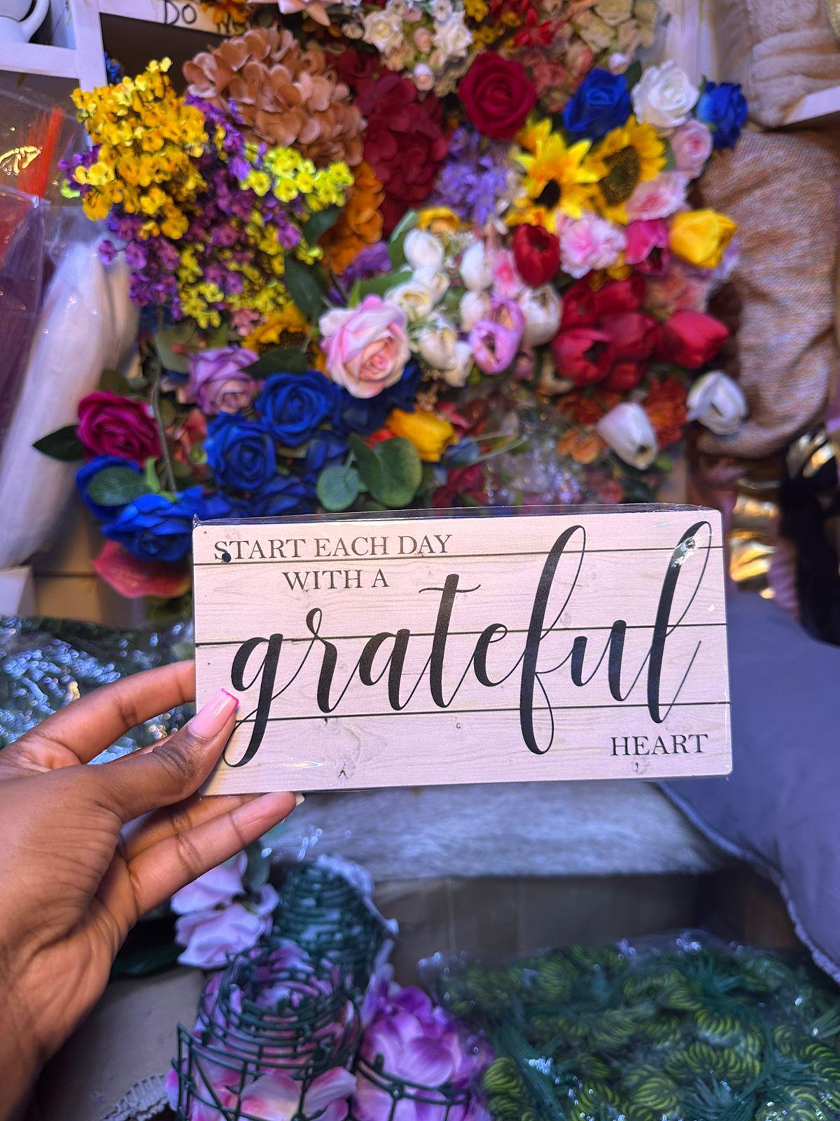 Christian Wall Hanging Sign with Rope