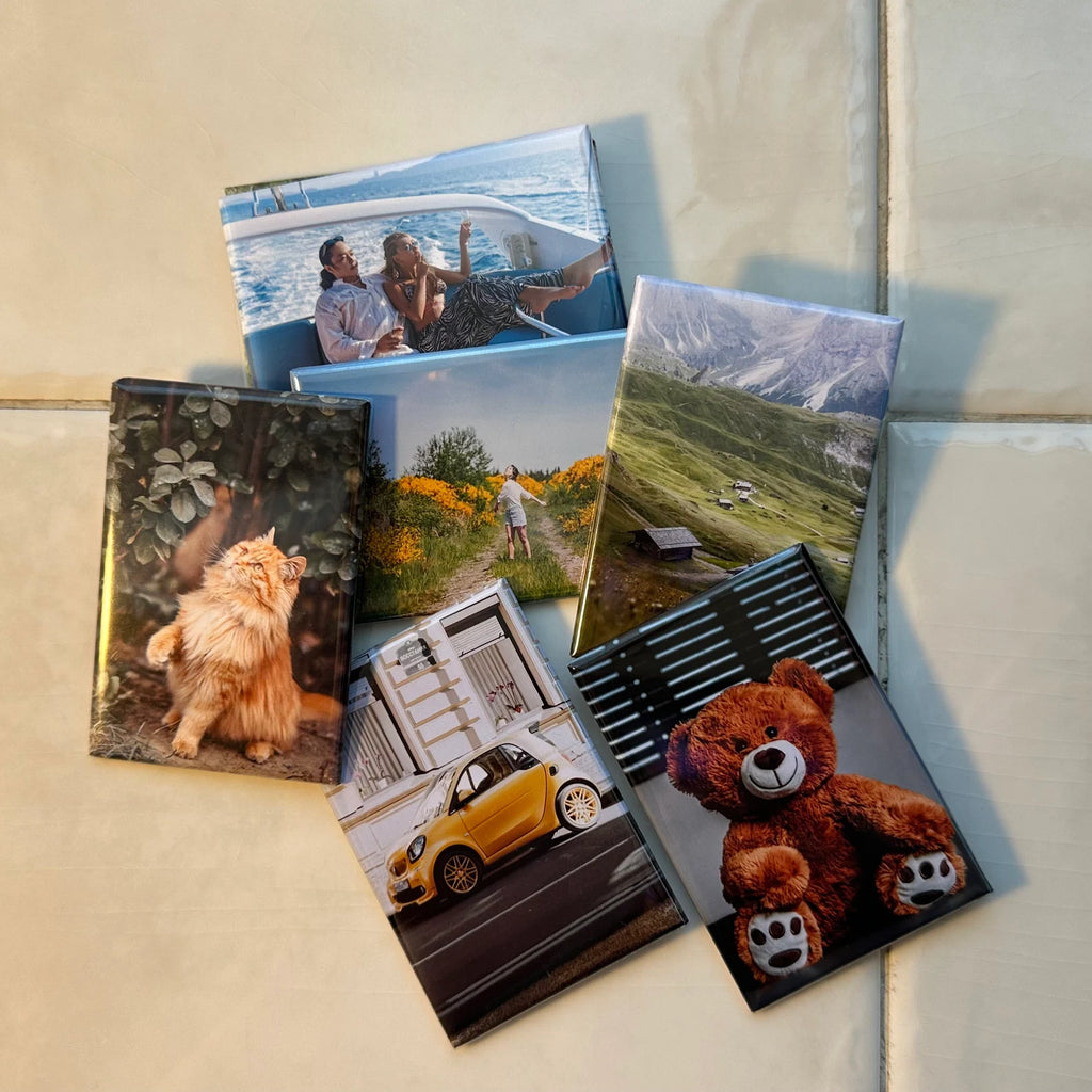 Rectangle Photo Fridge Magnets