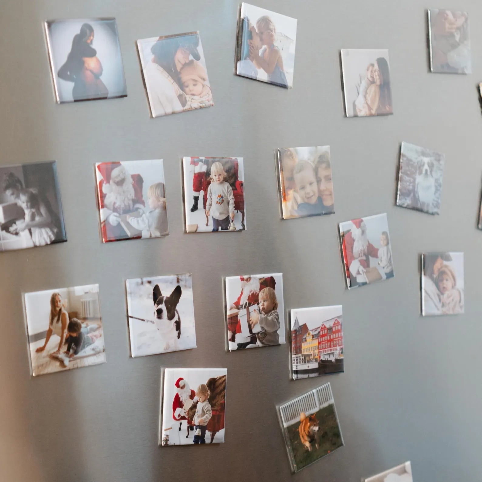 Square Photo Fridge Magnets
