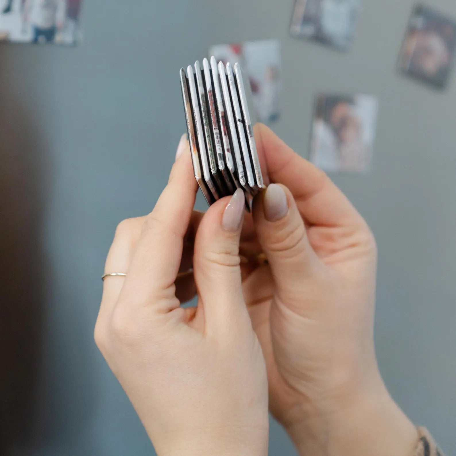 Square Photo Fridge Magnets